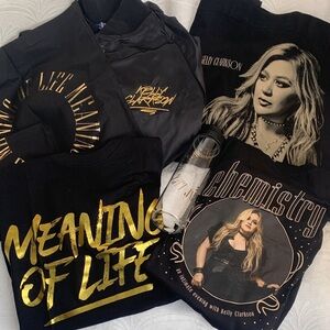 Kelly Clarkson Fan Bundle - Black and Gold